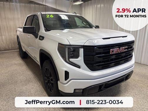 Summit White 2026 GMC Sierra 1500 Elevation
