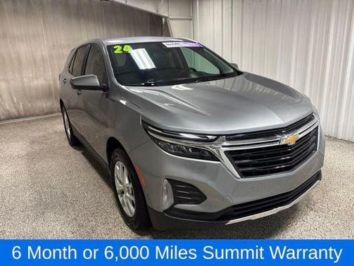 Sterling Gray Metallic 2024 Chevrolet Equinox LT