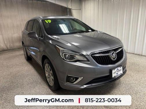 Satin Steel Gray Metallic 2019 Buick Envision Essence