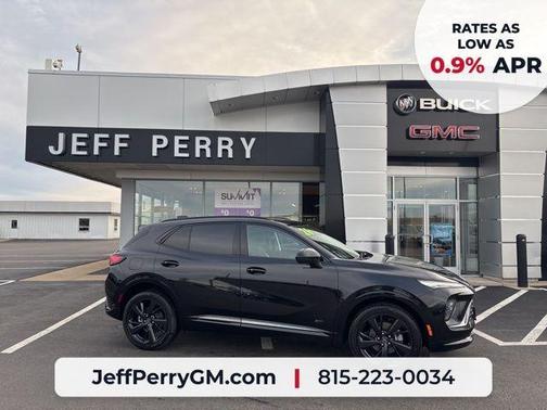 Ebony Twilight Metallic 2026 Buick Envision Sport Touring