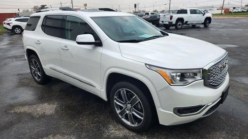 White Frost Tri-Coat 2019 GMC Acadia Denali