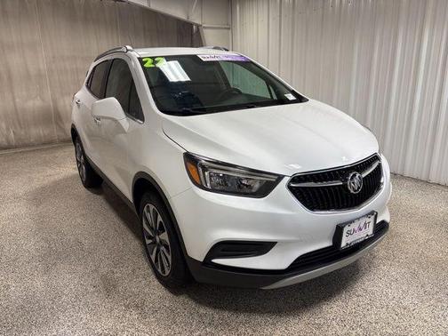 Summit White 2022 Buick Encore Preferred