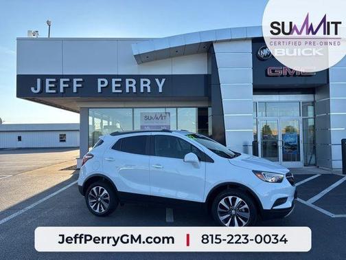 Summit White 2022 Buick Encore Preferred