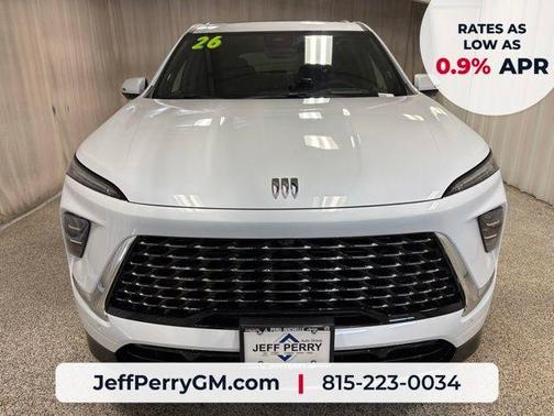 White Tri-Coat 2026 Buick Enclave Avenir