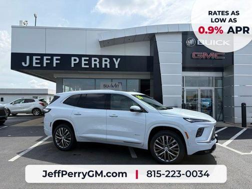 White Tri-Coat 2026 Buick Enclave Avenir