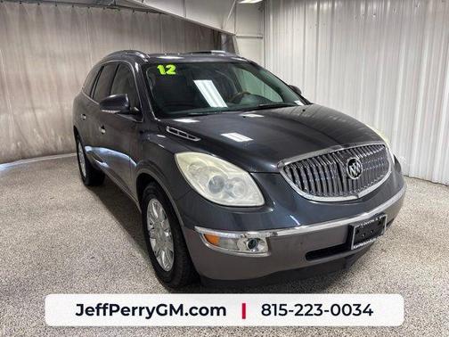 Cyber Gray Metallic 2012 Buick Enclave Leather