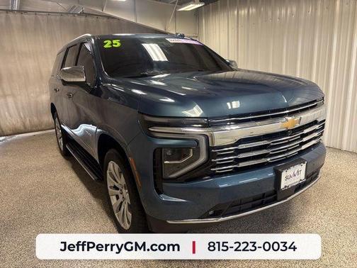 Lakeshore Blue Metallic 2025 Chevrolet Tahoe Premier