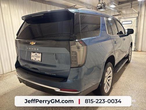 Lakeshore Blue Metallic 2025 Chevrolet Tahoe Premier