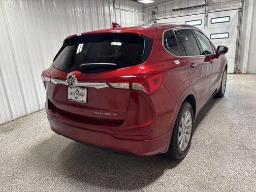 Chili Red Metallic 2019 Buick Envision Essence