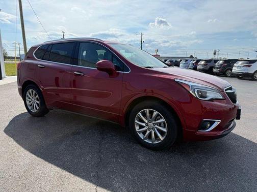Chili Red Metallic 2019 Buick Envision Essence