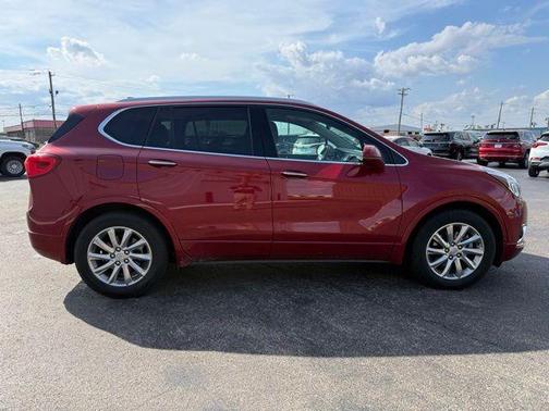 Chili Red Metallic 2019 Buick Envision Essence