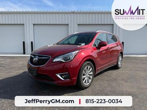Chili Red Metallic 2019 Buick Envision Essence