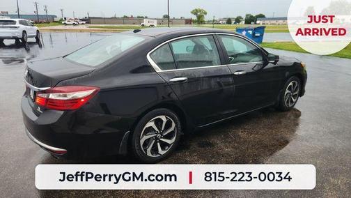 Black 2017 Honda Accord EX-L
