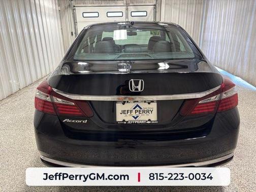 Black 2017 Honda Accord EX-L