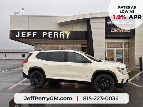 Summit White 2026 GMC Acadia Elevation
