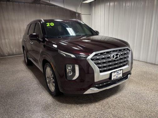 Burgundy 2020 Hyundai PALISADE Limited
