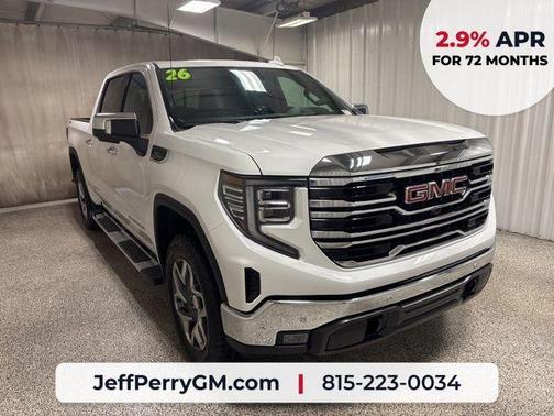 Summit White 2026 GMC Sierra 1500 SLT