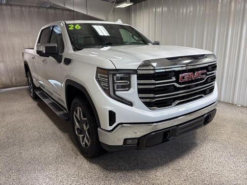 Summit White 2026 GMC Sierra 1500 SLT