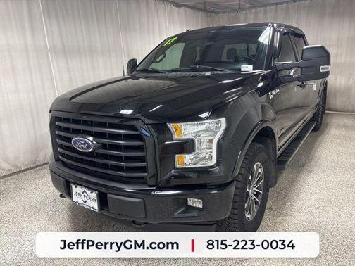 Black 2017 Ford F-150 XLT