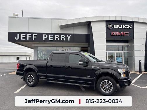 Black 2017 Ford F-150 XLT