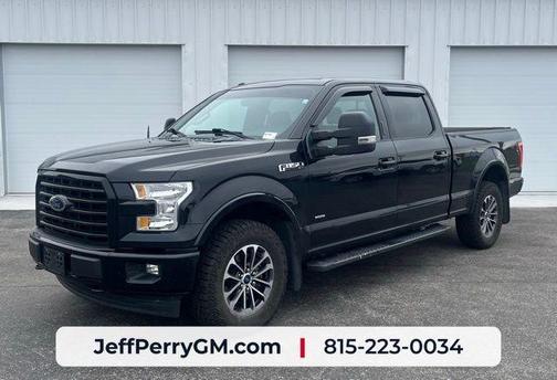 Black 2017 Ford F-150 XLT