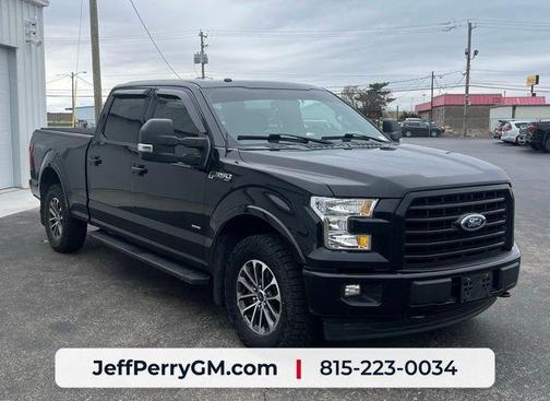 Black 2017 Ford F-150 XLT