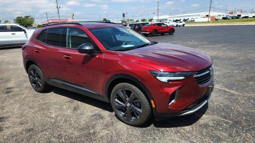 Cinnabar Metallic 2023 Buick Envision Essence