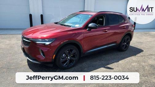 Cinnabar Metallic 2023 Buick Envision Essence
