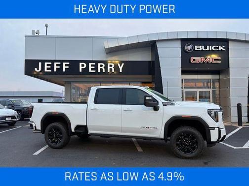 Summit White 2026 GMC Sierra 2500 AT4