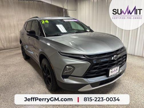 Sterling Gray Metallic 2024 Chevrolet Blazer LT