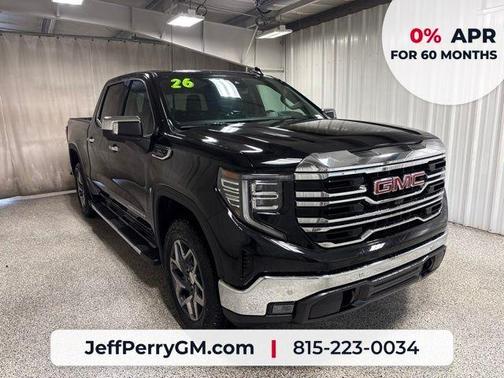Onyx Black 2026 GMC Sierra 1500 SLT