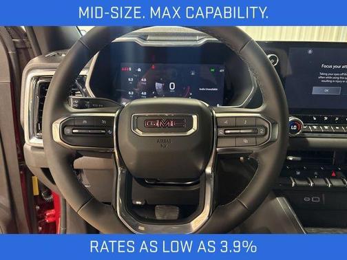 Volcanic Red 2026 GMC Canyon Elevation