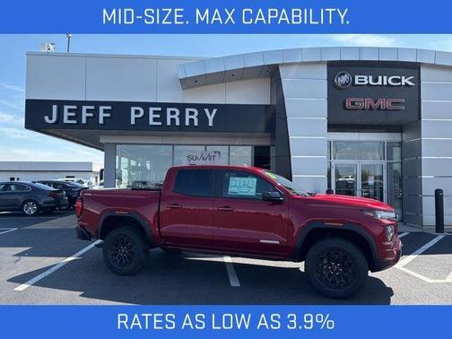 Volcanic Red 2026 GMC Canyon Elevation