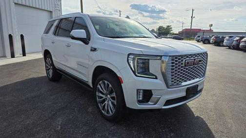 White Frost Tri-Coat 2021 GMC Yukon Denali