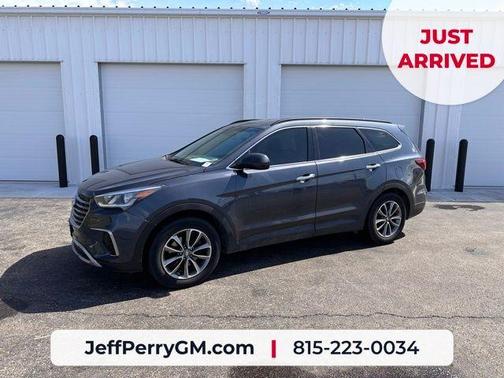 Night Sky Pearl 2017 Hyundai SANTA FE SE