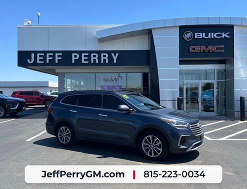 Night Sky Pearl 2017 Hyundai SANTA FE SE