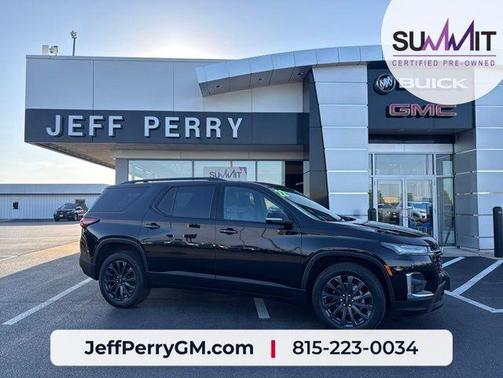 Mosaic Black Metallic 2022 Chevrolet Traverse RS