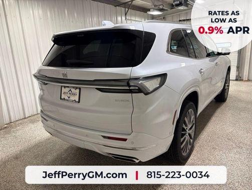 White Tri-Coat 2026 Buick Enclave Avenir