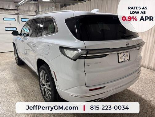 White Tri-Coat 2026 Buick Enclave Avenir