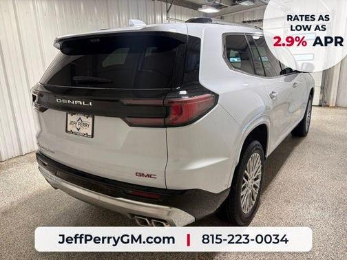 Glacier White 2026 GMC Acadia Denali