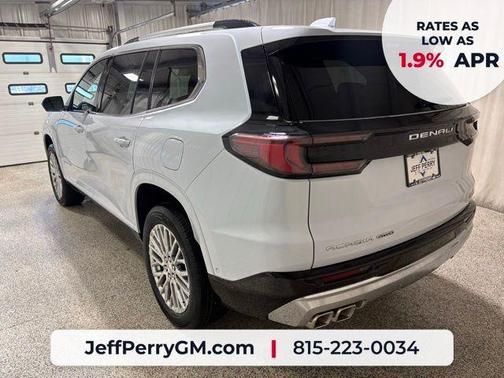 Glacier White 2026 GMC Acadia Denali
