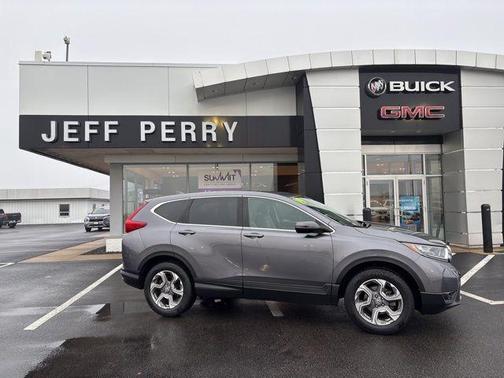 Gray 2019 Honda CR-V EX