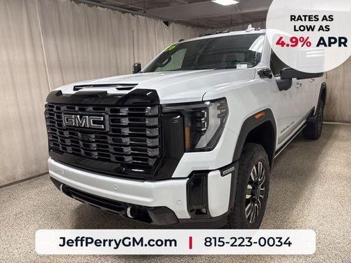 Glacier White 2026 GMC Sierra 2500 Denali Ultimate