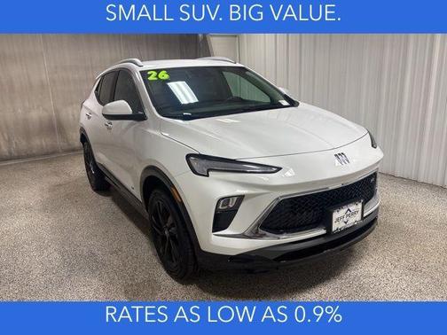 Summit White 2026 Buick Encore GX Sport Touring