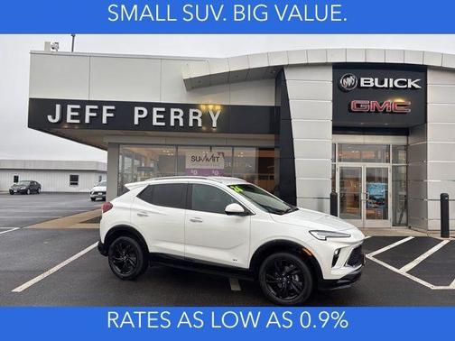 Summit White 2026 Buick Encore GX Sport Touring