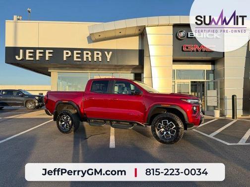 Volcanic Red 2024 GMC Canyon AT4X