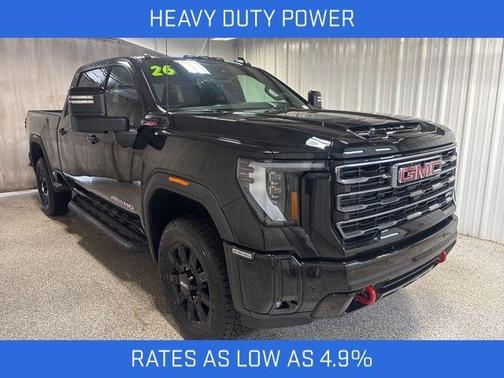 Onyx Black 2026 GMC Sierra 2500 AT4