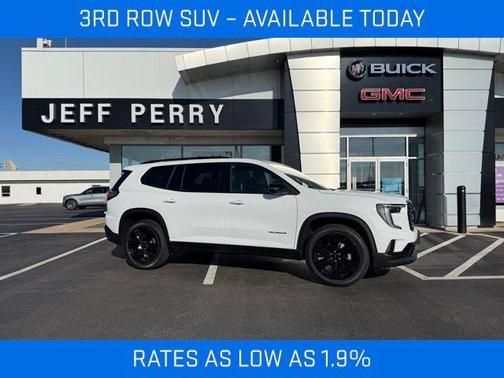 Summit White 2026 GMC Acadia Elevation