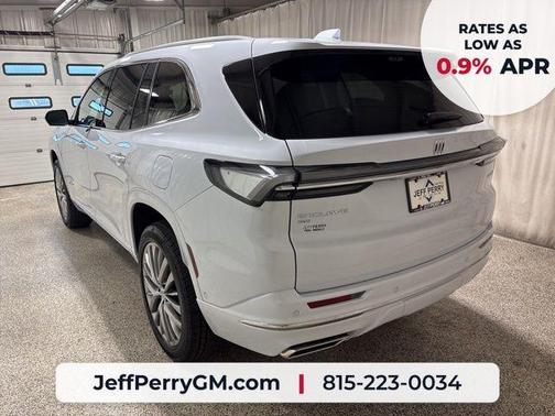 White Tri-Coat 2026 Buick Enclave Avenir