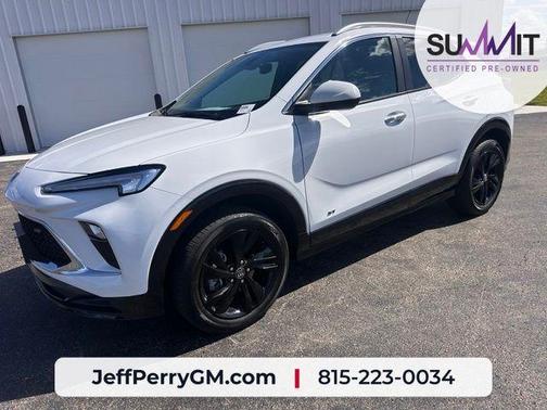 Summit White 2025 Buick Encore GX Sport Touring